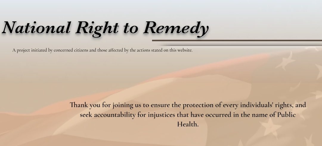 National Right to Remedy